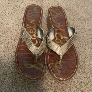 Sam Edelman Romy gold sandals
